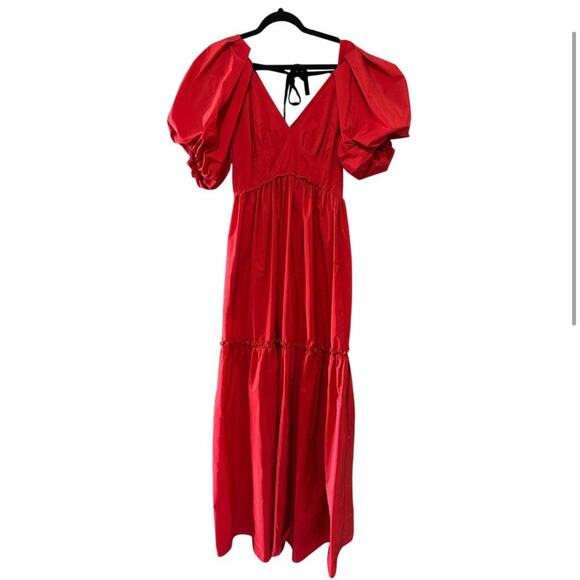 Hunter Bell Sylvie Taffeta Maxi Dress - Picture 3 of 6